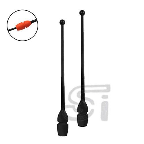 CLAVETTE BICOLOR NERO/NERO CM.45,5 FIG Amaya