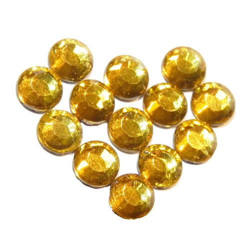 STRASS TERMOADESIVO MM.4 COL. LIGHT TOPAZ Sport Italia
