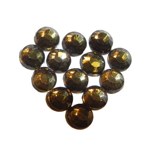 STRASS TERMOADESIVO MM.4 COL. SMOKED TOPAZ Sport Italia