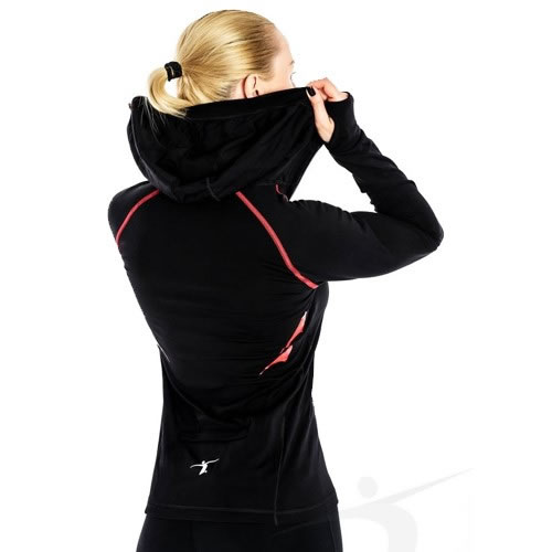 GIACCA ALLENAMENTO DONNA NERO Polanik