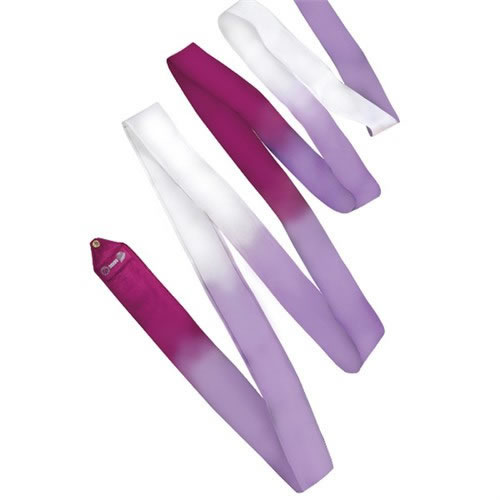 NASTRO HIGH PITCH GRADATION AMETISTA-LAVANDA-BIANCO FIG Sasaki