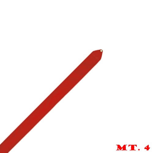NASTRO IN RAYON JUNIOR ROSSO MT.4 Sasaki
