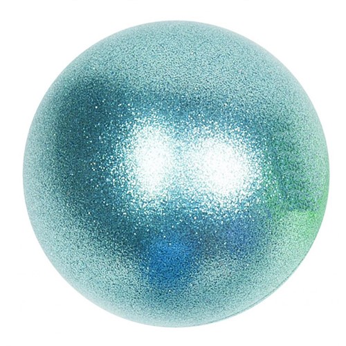 PALLA IN TECHNORUBBER GLITTER COLORE AZZURRO FIG Amaya