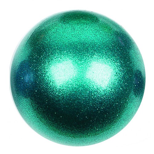 PALLA IN TECHNORUBBER GLITTER COLORE ACQUA MARINA FIG Amaya