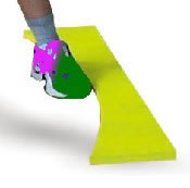 PEDANA NEOPRENE ALLENAMENTO LANCIO PESO Sport Italia