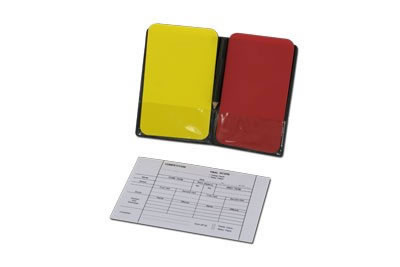 TACCUINO PER ARBITRO COMPLETO DI CARTELLINI Sport System