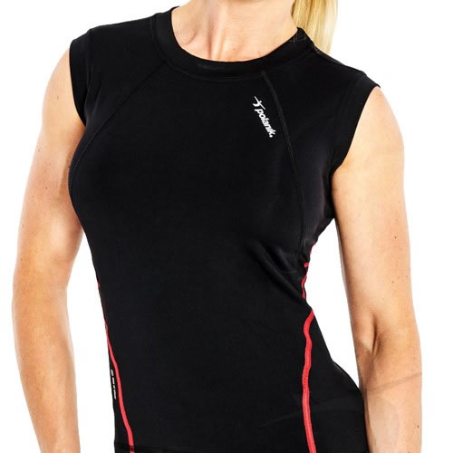 TANK TOP DONNA NERO Polanik