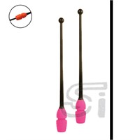 CLAVETTE BICOLOR NERO/FUXIA CM.41,5 FIG Amaya