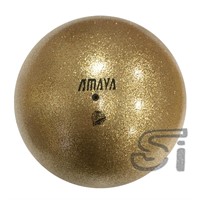 PALLA IN TECHNORUBBER GLITTER COLORE ORO FIG Amaya